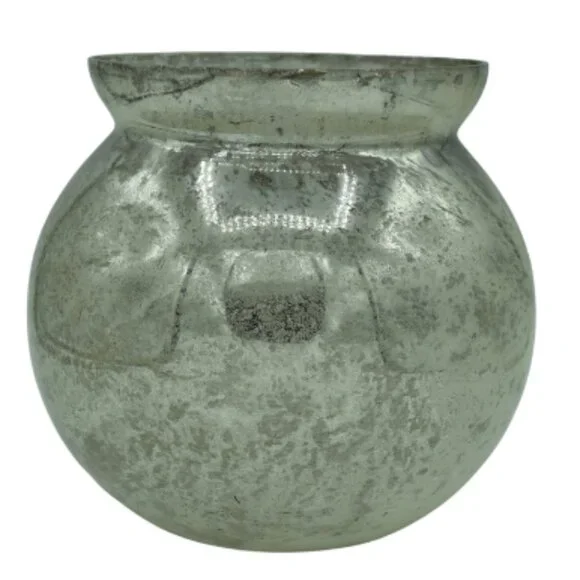West Elm Mercury Glass Vessel - Picture 2 of 5